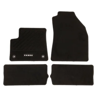 Velour floor mat set of 4