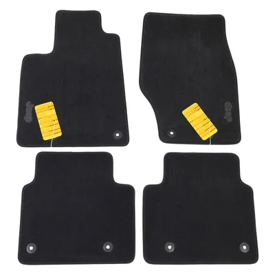 Rubber floor mat set of 4