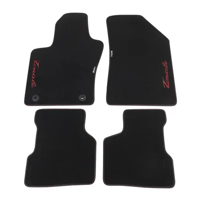 Foot mat set Velour