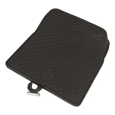 Floor mat set rubber with high edge 2-piece