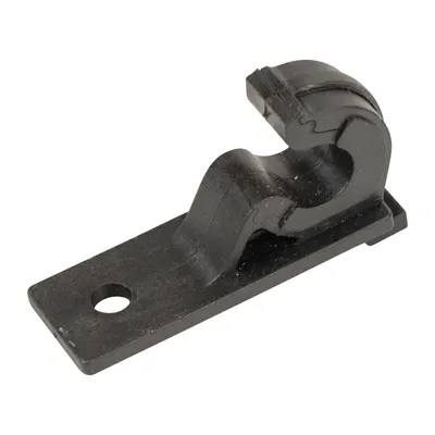 Clamp seat cover front swivel plate