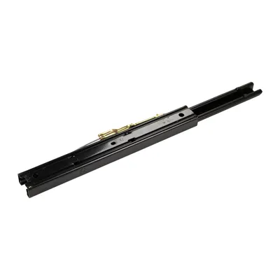 Front seat rail manually adjustable
