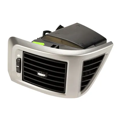 Air vent dashboard right silver