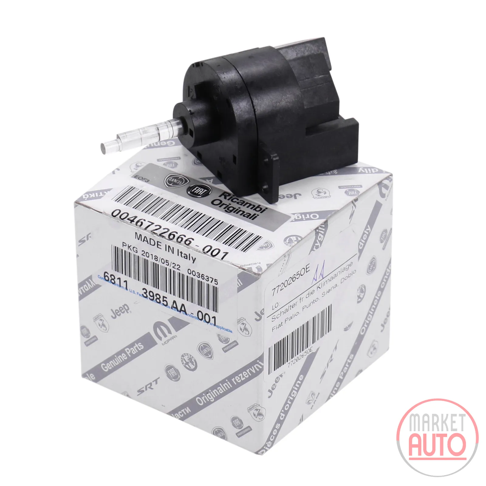 Air conditioning switch