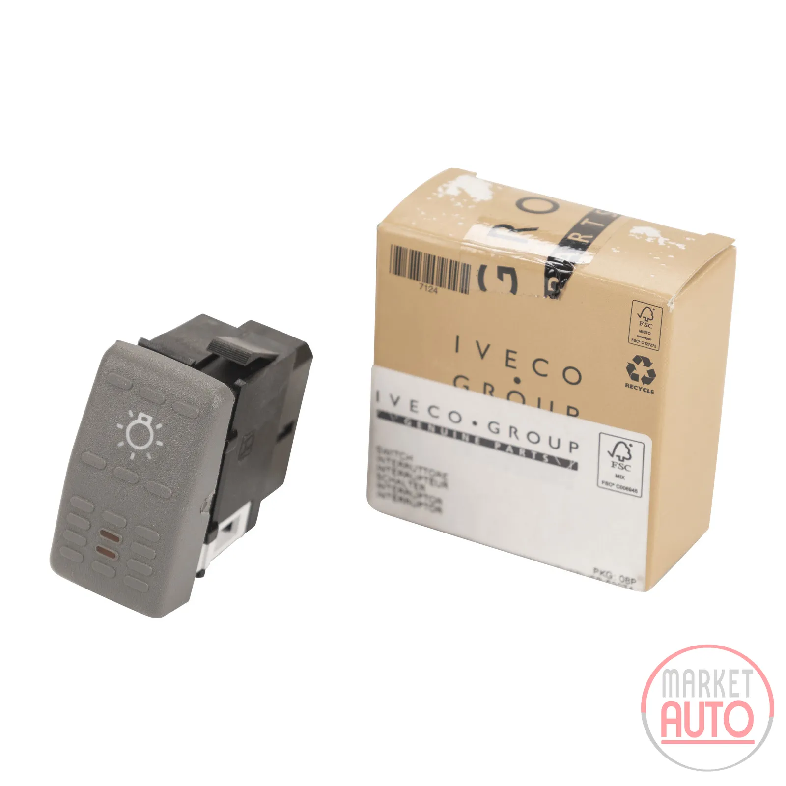 Headlight switch IVECO OE(4854433)