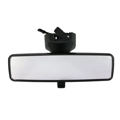 Interior mirror with cable for rain sensor