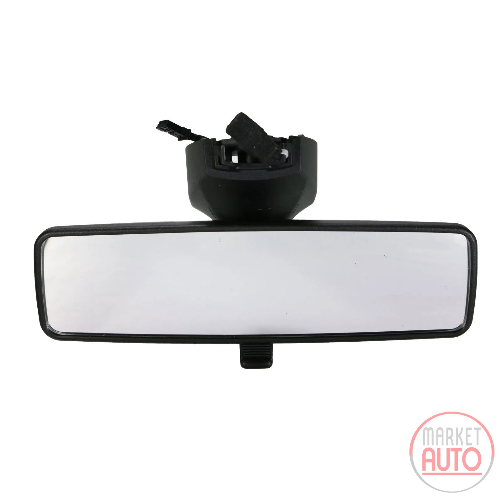 Interior mirror with cable for rain sensor