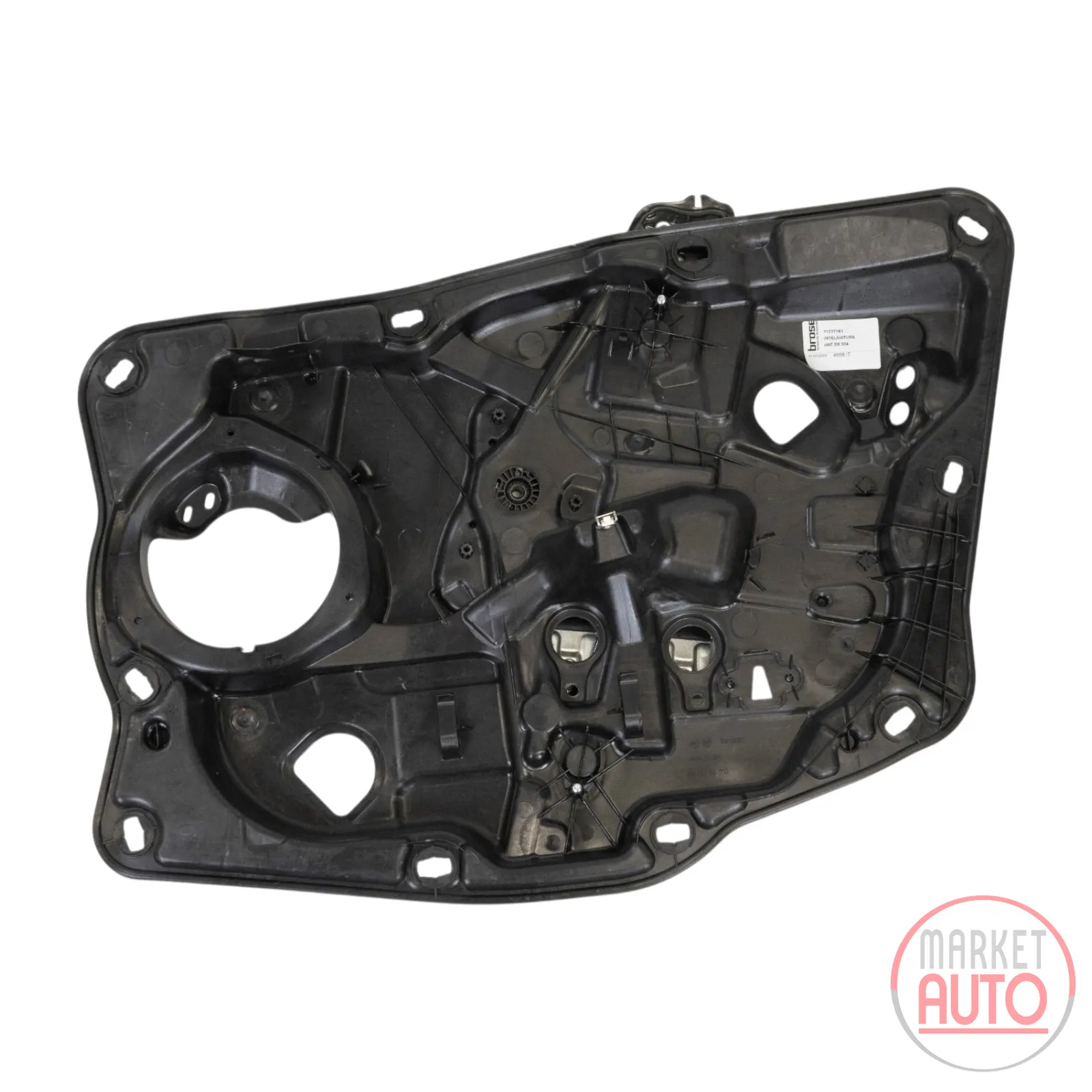 Door panel front right with window guide