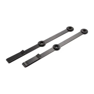 Seat belt guide kit black