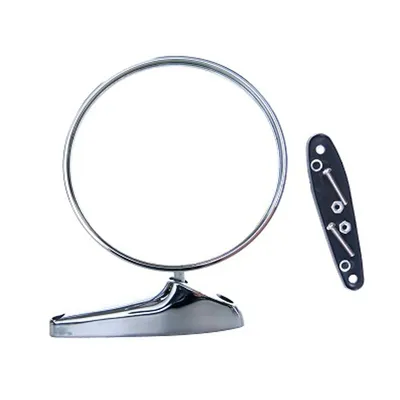 wing mirror chrome round
