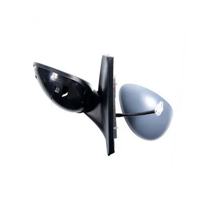 Right exterior mirror electrically adjustable