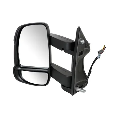 wing mirror left manual temperature sensor 16 W long mirror arm