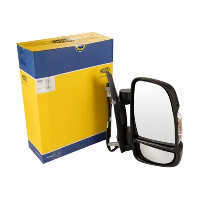 wing mirror right electrically folding 16 W short mirror arm Magneti Marelli