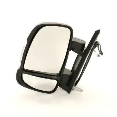 wing mirror left electrically adjustable Temp. Sensor 16 W short mirror arm