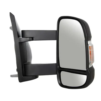 wing mirror right electrically adjustable 16 W long mirror arm