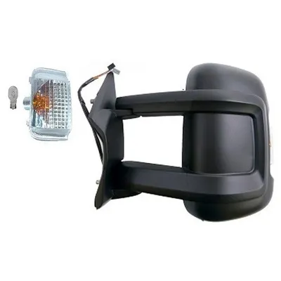 wing mirror left electrically adjustable temperature sensor 16W long mirror arm