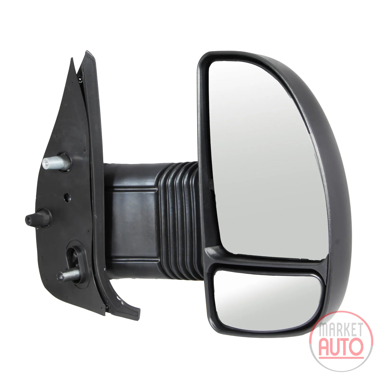wing mirror right manual long arm motorhome 39 cm AG Automotive