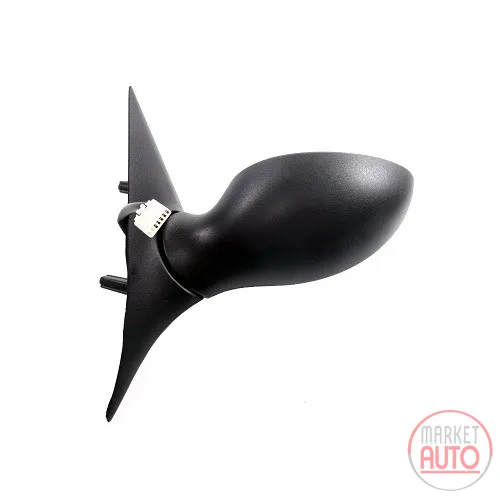 wing mirror left electric black