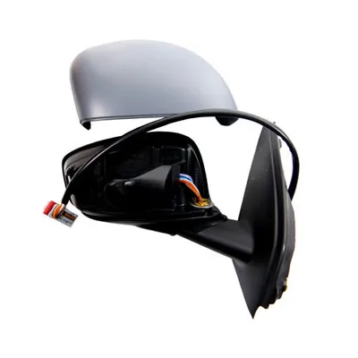 Right exterior mirror electrically adjustable