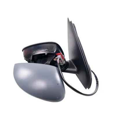 Right exterior mirror electrically adjustable