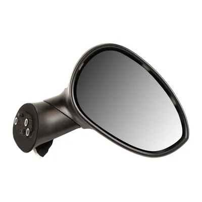 Right exterior mirror electrically adjustable