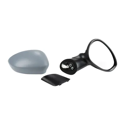 Right exterior mirror electrically adjustable