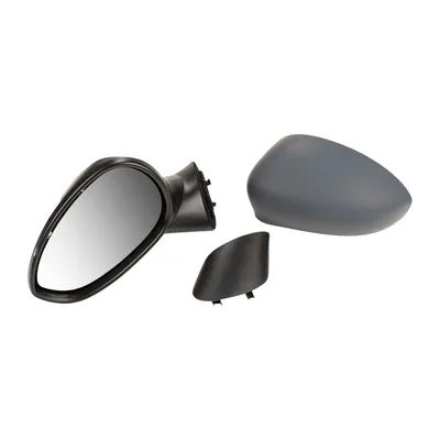 Left exterior mirror electrically adjustable