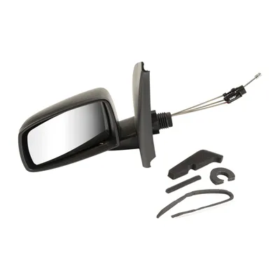 wing mirror left adjustable inside