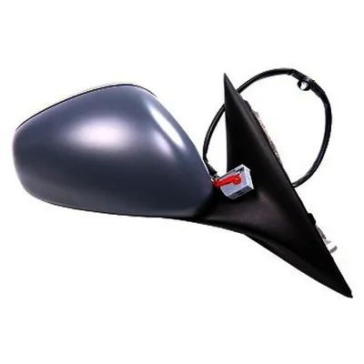 wing mirror on the left, electrically folding