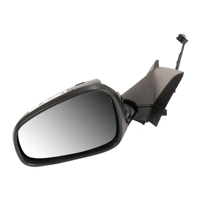 Left exterior mirror electrically heated