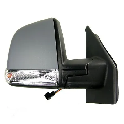Right exterior mirror electrically primed