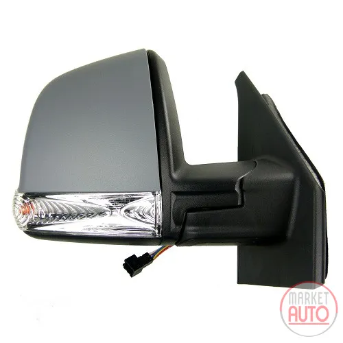 Right exterior mirror electrically primed