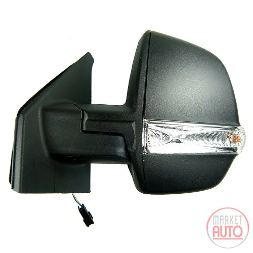 wing mirror left mechanical black