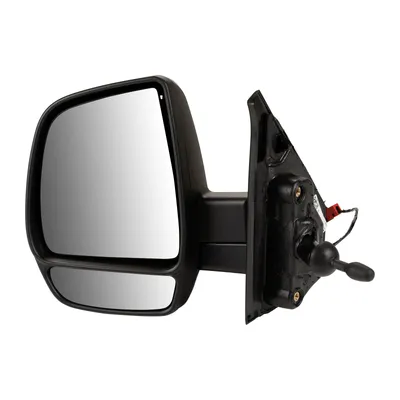 wing mirror left mechanical black