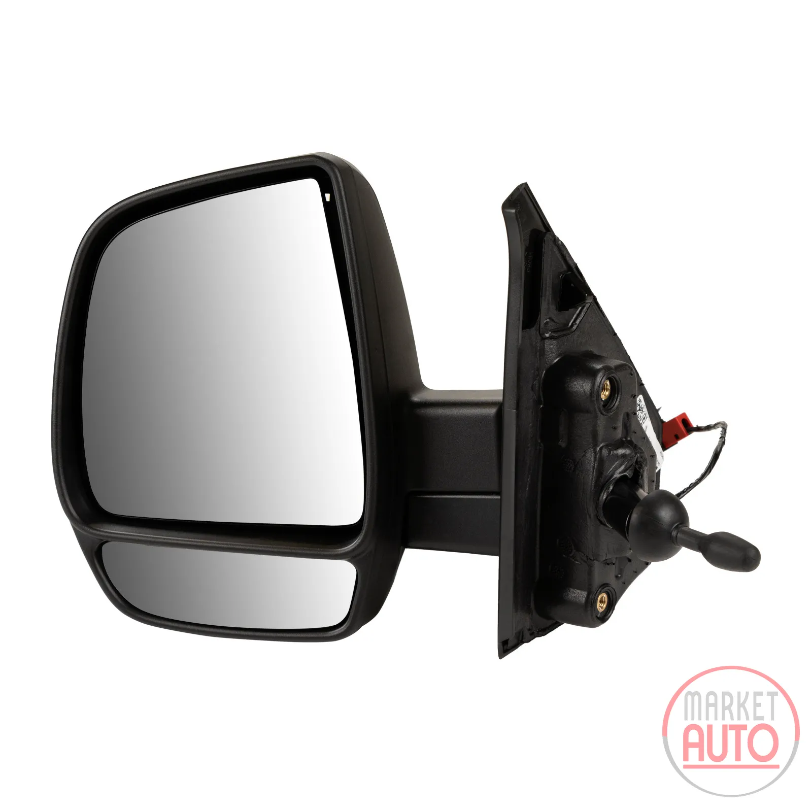wing mirror left mechanical black