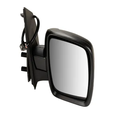 Right exterior mirror electrically heated