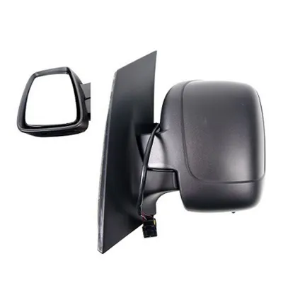 Left exterior mirror electrically heated