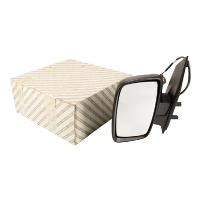Left exterior mirror electrically heated