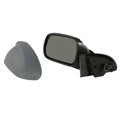 Left exterior mirror manually primed
