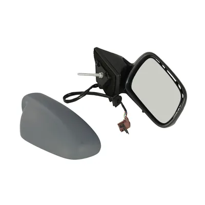 Right exterior mirror electrically primed
