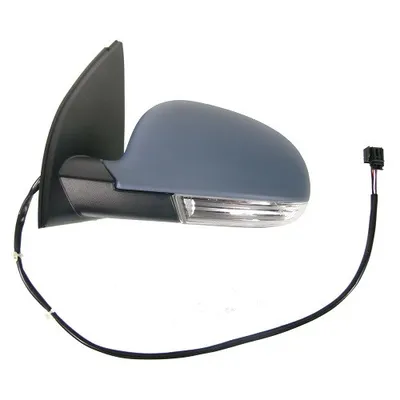 wing mirror on the left, electrically folding