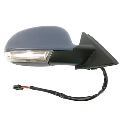 Right exterior mirror electrically foldable