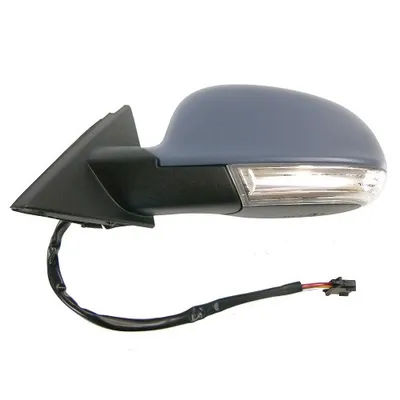 wing mirror on the left, electrically folding