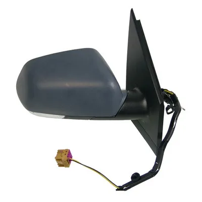 Right exterior mirror manually primed