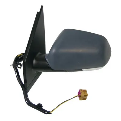 Left exterior mirror manually primed