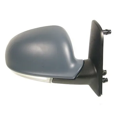 Right exterior mirror electrically foldable