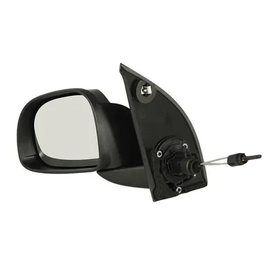 wing mirror left manual with cover cap primed