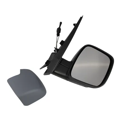 Right exterior mirror manually primed