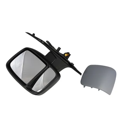 wing mirror on the left, electrically folding