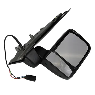 Right exterior mirror electrically heated